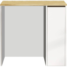 MEUBLE MACHINE À LAVER SA1 WK BLANC BOIS CLAIR