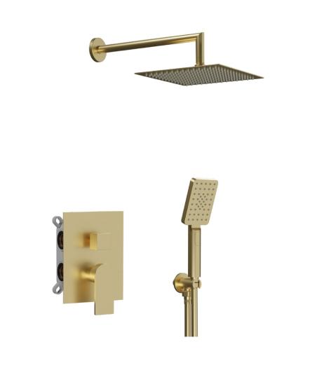 MITIGEUR ENCASTRE ALPHA OR BROSSE