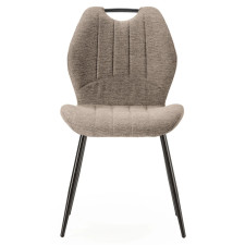 CHAISE MULI - 18632 EN TISSU MARRON