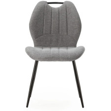 CHAISE MULI 18633  EN TISSU  GRIS