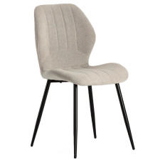 CHAISE MILU - 17877  EN TISSU BLANC