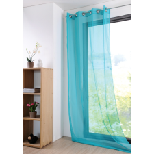 VOILE MONNA CELADON EN POLYESTER TURQUOISE 135X260CM
