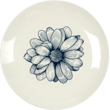 ASSIETTE COTTAGE PORCELAINE BLANC 20CM