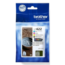 CARTOUCHE D'ENCRE BROTHER LC422VAL 550 x 4 PAGES PACK DE 4