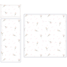 SET COUVERTURE ROSE BALLET