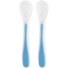 SET CUILLERES 2 PIECES BLEU