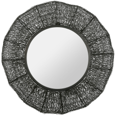 MIROIR ARDECOR EN FER D60X15CM NOIR