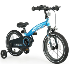 VELO MINIBY 14 POUCES BLEU QPLAY 4 ANS ET PLUS