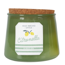 BOUGIE CITRONNELLE POT BAIN DE SOLEIL H8CM