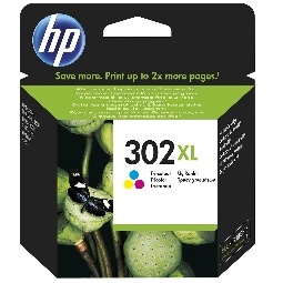 CARTOUCHE D'ENCRE HP 302 XL COULEUR