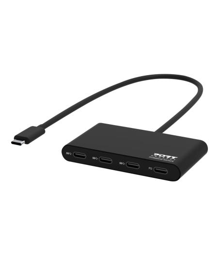 CONCENTRATEUR HUB PORT CONNECT USB-C 4PORTS