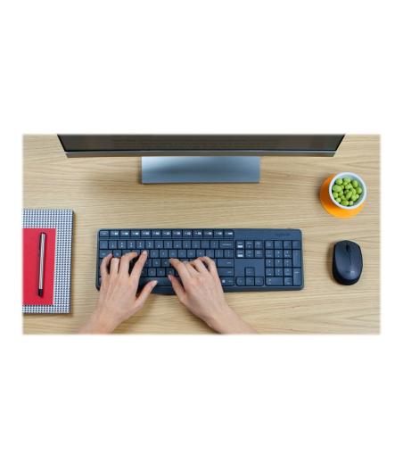 CLAVIER ET SOURIS LOGITECH MK235 WIRELESS KEYBOARD&MOUSE