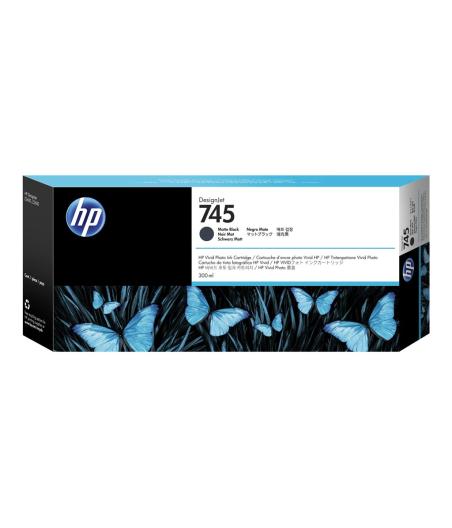 CARTOUCHE D'ENCRE HP 745 300ML NOIR MAT DESIGNJET