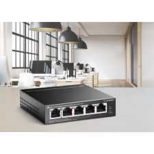 COMMUTATEUR RESEAUX TP-LINK 5 PORTS RJ45 4 POE+ 40WATTS