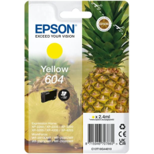 CARTOUCHE D'ENCRE EPSON 604 2.4ML JAUNE 130 PAGES
