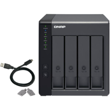 BAIES DE DISQUE QNAP TR-004 USB 3.0 SATA 300 NOIR