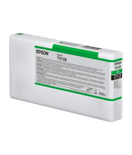CARTOUCHE D'ENCRE EPSON T913B GREEN INK CARTRIDGE 200ML