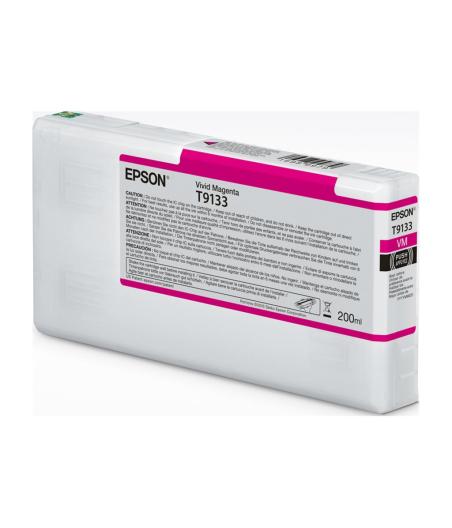 CARTOUCHE D'ENCRE EPSON T9133 VIVID MAGENTA INK CARTRIDGE