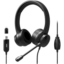 CASQUE PORT CONNECT USB-A 120DB STEREO NOIR