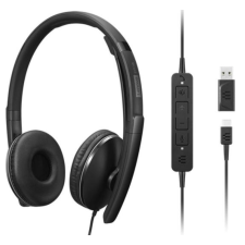 CASQUE LENOVO GEN 2 USB-A STEREO 116DB AVEC MICRO NOIR
