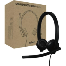 CASQUE LOGITECH H570E STEREO USB-A NOIR
