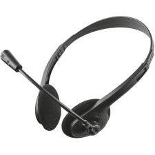 CASQUE TRUST PRIMO CHAT HEADSET JACK 3.5MM 89DB STEREO NOIR