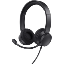 CASQUE TRUST AYDA USB-C PLASTIQUE ABS NOIR