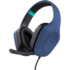 CASQUE TRUST GXT 415B ZIROX CUIR SYNTHETIQUE JACK 3.5MM 100DB BLEU