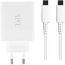 ADAPTATEUR SECTEUR TNB USB-C 65WATTS 2 CONNECTEURS BLANC
