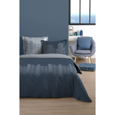 PARURE DE LIT IMMEUBLES 240X220CM ET 2TAIES 63X63CM 100% COTON