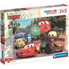 PUZZLE CLEMENTONI CARS ON THE ROAD 24 PIECES MAXI 3ANS+