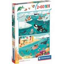 PUZZLE LIFE AT SEA CLEMENTONI 2x60 PIECES 4ANS+