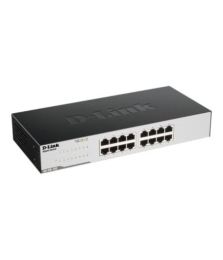 COMMUTATEUR D-LINK GO-SW-16G - 16 PORTS - GIGABIT ETHERNET