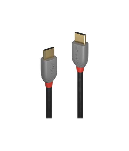 CABLE USB 2.0 LINDY TYPE C ANTHRA LINE