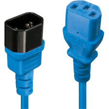 CABLE D'ALIMENTATION LINDY 2METRES MOULE BLEU