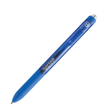STYLO ROLLER PAPER MATE RETRACTABLE INKJOY GEL POINTE MOYENNE BLEU
