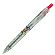 STYLO BILLE B2P ECOBALL BEGREEN POINTE MOYENNE ROUGE