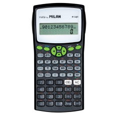 CALCULATRICE SCIENTIFIQUE COLLEGE MILAN M240 NOIRE ET VERTE