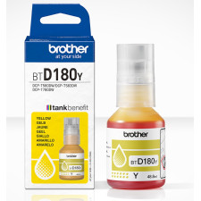 CARTOUCHE D ENCRE BROTHER INK BOTTLE YIELD JAUNE