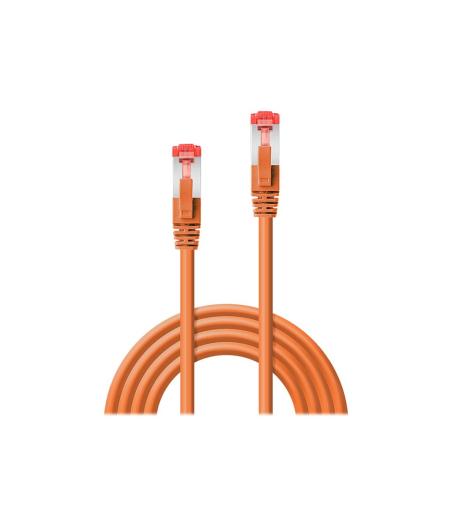 CARTE RESEAU LINDY CAT.6 S/FTP CABLE ORANGE 0.3M