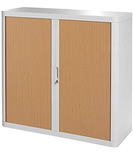 ARMOIRE A RIDEAU PAPERFLOW EASYOFFICE 2 ETAGERES 1100x415x1040MM