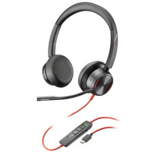 CASQUE - ECOUTEURS HP POLY BW 8225 STEREO USB-C HS +USB-C/A NOIR