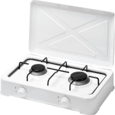 RECHAUD A GAZ R6002 2 FEUX BLANC