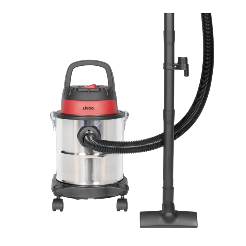 ASPIRATEUR LIVOO DOH140 EN EAU ET POUSSIERE 1000W 12L INOX