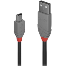 CABLE USB LINDY ANTHRALINE USB 2.0 TYPE-A 50CM