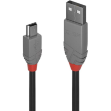 CABLE USB LINDY ANTHRALINE USB 2.0 TYPE-A 2METRES