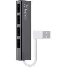 CONCENTRATEUR HUB BELKIN VOYAGE ULTRA SLIM 4 PORTS USB 2.0