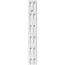 CRÉMAILLÈRE DOUBLE ENTRAXE MONIN 527380 2290 MM BLANC