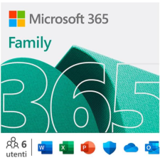 LICENCE D'ABONEMMENT MICROSOFT 365 FAMILY 6 UTILISATEURS 1AN