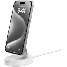SUPPORT DE CHARGE SANS FIL BELKIN BOOST CHARGE PRO 15WATTS BLANC